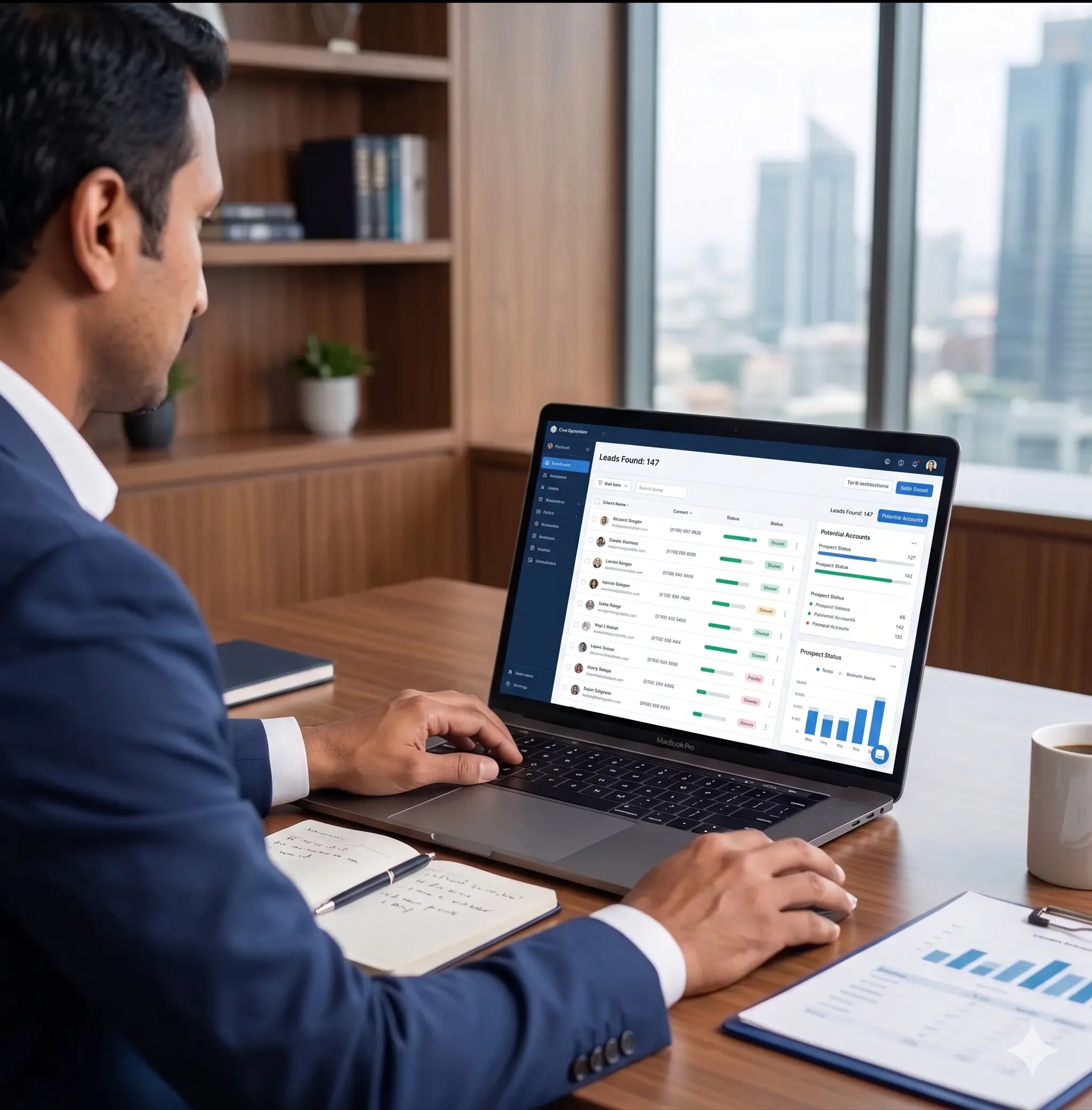 Abdul Majeed — B2B Lead Generation Expert at work